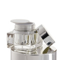 Luxury 5g 15g Cosmetic Packaging Acrylic Cream Jar with Aluminum Caps